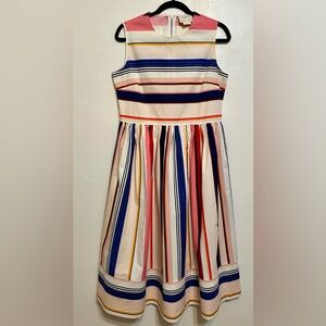 Colorful striped dress!